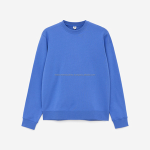 Custom Embroidered Crew Neck Sweatshirts for Men Regular Fit Winter Hoodies Digital Printing Heavyweight Fleece Eco-Friendly - Product Image 2