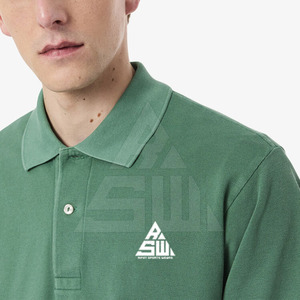 T-shirt à manches courtes en tricot uni pour homme de qualité supérieure avec tissu respirant et à séchage rapide pour un style quotidien - Product Image 3