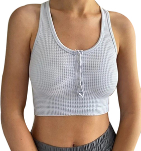 Proveedor de BD, venta al por mayor, diseño personalizado, suave, de secado rápido, transpirable, sin mangas, camisetas sin mangas para entrenamiento, camisetas cortas de algodón 100% de alta calidad para mujer - Product Image 4