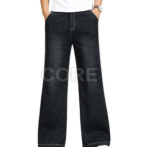 2025 Customized Design Washed <b>Men's</b> Pants Latest Casual Wear <b>Men's</b> <b>Flared</b> <b>Jeans</b> Pants - Product Image 1