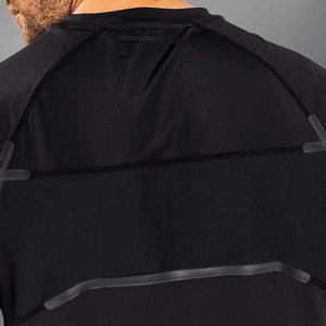 Custom OEM Wholesale Men Quick Dry Sports Shirt Gym Running Training T Shirt - Product Image 3