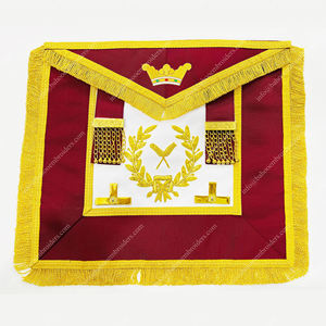 TABLIER MAÇONNIQUE REGALIA TABLIER ORDRE D'ATHELSTAN-TABLIER FRANC-MAÇON GRAND - Product Image 1