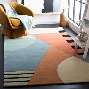 Tapis de zone en laine tufté à la main de conception personnalisée moderne tapis tufté à la main en gros pour le salon pour TEXTILES INDIENS H/L - Product Image 5