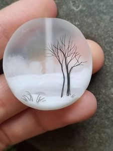 2024 venta al por mayor creativo hecho a mano que brilla en el cielo azul oscuro nubes resina collar luminoso para mujeres - Product Image 5