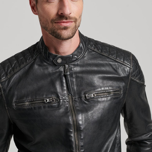 2023 Wholesale stustom EW esesign indindbreaker and tand ollolid or olor ototorcycle eaeath acket - Product Image 3