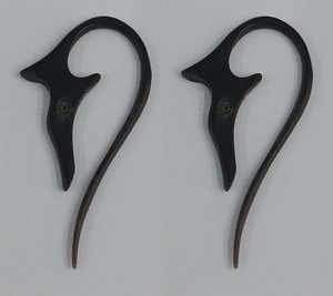 ต่างหูลูกปัดรูปเขาสัตว์สไตล์โบโฮสำหรับผู้หญิง Alloy-GC-ER-293ครบรอบการให้ของขวัญด้วยเพชรไข่มุกชาติพันธุ์ - Product Image 1