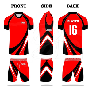 เสื้อรักบี้แบบสั่งทำเสื้อทีมกีฬาทีมอเมริกันฟุตบอลกางเกงขาสั้นแห้งเร็ว - Product Image 3