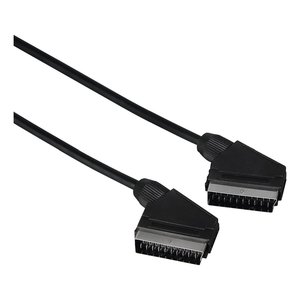 Câble audio-vidéo SCART noir 21 broches 1,5 m 00205081 - Product Image 1