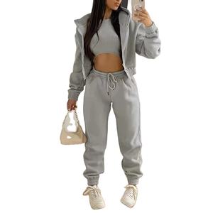 Nouveau élégant hommes chaud coupe-vent veste avec fermeture éclair mince hiver coupe-vent ensemble taux de gros personnalisé mode 2026 - Product Image 5