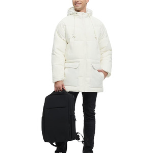 Chaqueta de invierno cómoda con logotipo personalizado Impresión Bordado Abrigo aislado al aire libre Fabricante OEM Proveedor de fábrica Directo - Product Image 3