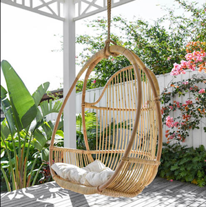 Rattan Patio Swing Egg Shaped <b>Chair</b> Decoration for Living Room Indoor and Outdoor Leisure Furniture - Product Image 5