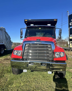 รถบรรทุกมือสอง Freightliner ปี 2020 2021 2022 รุ่น 114SD แบบสามเพลา ดั๊มพ์ทรัค เครื่องยนต์ดีทรอยต์ 525 แรงม้า เกียร์อัตโนมัติ ยูโร 5 รับน้ำหนัก 31-40 ตัน - Product Image 2