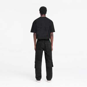 Jeans en denim pour hommes personnalisés en gros Jeans respirants en tissu denim avec plusieurs poches pantalons fantaisie pour hommes - Product Image 4