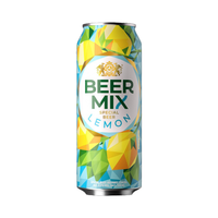 Cerveza Beermix Lemon Hybrid de Frutas y Vegetales, Lata de 0.5L, 2.5% ABV