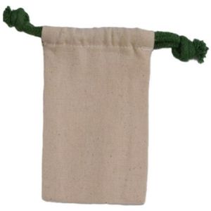 Custom Heavy-Duty 100% Organic Cotton Canvas <b>Drawstring</b> Bag Convenient Letter Pattern Reusable Pouch Rope for Gift Shopping - Product Image 5