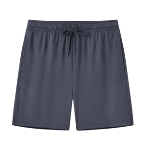 2025 Popular transpirable deporte secado rápido cintura elástica poliéster gimnasio entrenamiento bolsillo personalizado cordón ligero pantalones cortos para hombres - Product Image 6