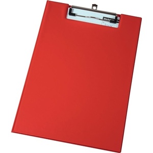 Clipboard <b>Folder</b> A4 Red 12-Pack by Eichner with Extendable Hook Eyelet - Product Image 1
