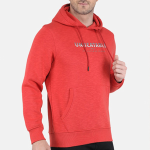 2025 New Winter Latest Fashion Regular Fit Outdoor High Quality Custom <b>Pink</b> Heavyweight Cotton French Terry Pullover <b>Hoodies</b> <b>Men</b> - Product Image 3