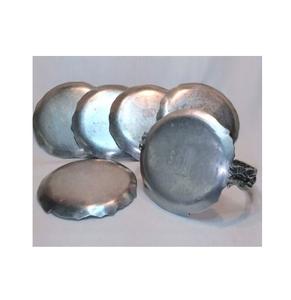 Posavasos de aluminio posavasos de soporte de doble cara para mesa de aluminio decorar posavasos a la venta - Product Image 6