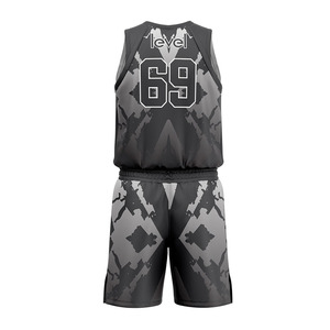 Uniforme de basket-ball sans manches respirant sur mesure le plus vendu 100% Polyester pas cher prix ensemble de vêtements de sport pour les équipes - Product Image 2
