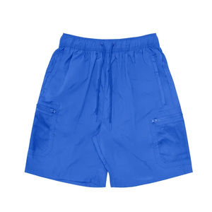 New Trending Custom OEM Nylon Memory Windbreaker <b>Shorts</b> With Quality <b>Zipper</b> Pockets Drawstrings Casual fashion & Beach wear - Product Image 3