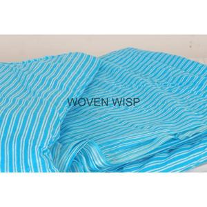 Vente en gros à bas prix de tissu indien en coton imprimé à rayures par matériel de cour robe d'été pour enfants jupe longue costume de nuit vêtements pour bébés - Product Image 5