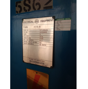 Machine de façonnage d'engrenages hydraulique avancée de type Sykes, conçue pour les applications de découpe d'engrenages de haute précision à grande vitesse - Product Image 3