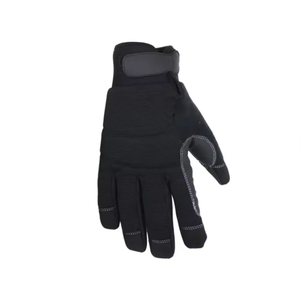 Gants mécaniques noirs industriels d'usine OEM en gros Meilleure vente Gants résistants Gants de sécurité au travail - Product Image 5