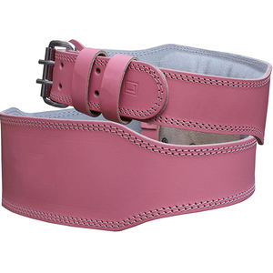 Cinturón de Levantamiento de Pesas de Cuero para Gimnasio, Cuero Genuino, PU, Ajustable, 4 Pulgadas, 6 Pulgadas, para Levantamiento de Potencia, Uso Fitness, Unisex - Product Image 4