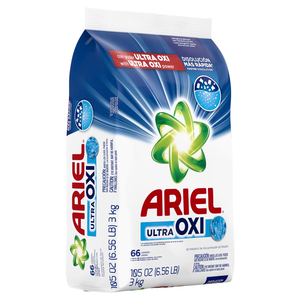 Détergent à lessive en poudre Ariel, Oxi, parfum original, 105 oz, 66 lavages - Product Image 1