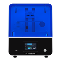 Impresora 3D Nova3D de Grado Industrial para Joyería, Impresora 3D de Resina con Pantalla LCD Monocromática de 10 Pulgadas para Impresión de Joyería de Oro, Plata y Diamantes