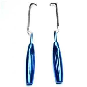 Juego de Dos Disectores Mamarios Agris Dingman, Derecho e Izquierdo, Mango Azul, Acero Inoxidable, Manual, con Certificación CE - Product Image 6