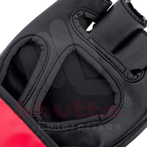 Gants de boxe MMA en cuir respirant et légers, sans doigts, entraînement professionnel, unisexe - Product Image 5