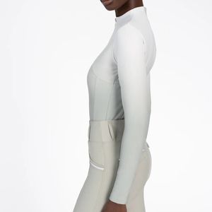 Camisa ecuestre elegante All Way Stretch Sporty Fit Ropa personalizada a granel Venta al por mayor Equitación Baselayer Top Camisas - Product Image 2