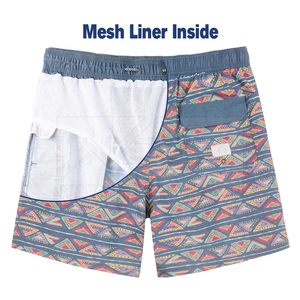 Shorts de Playa de Alta Calidad Premium, Lisos, Teñidos, para Uso en Verano, a Bajo Precio, para Adultos - Product Image 1