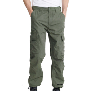 Pantalones de Trabajo de Alta Calidad para Hombre, Pantalones Cargo Multibolsillos para Mecánico, Pantalones de Senderismo - Product Image 1