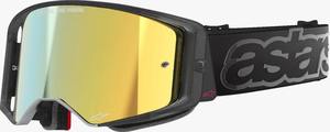 Gafas Alpinestars Supertech Vision Vista con Lente Espejo Negro Dorado - Product Image 1