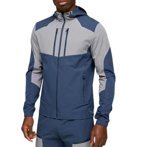 Survêtement de haute qualité 100% polyester pour homme, coupe-vent, léger, imperméable, vêtements de sport élégants - Product Image 2