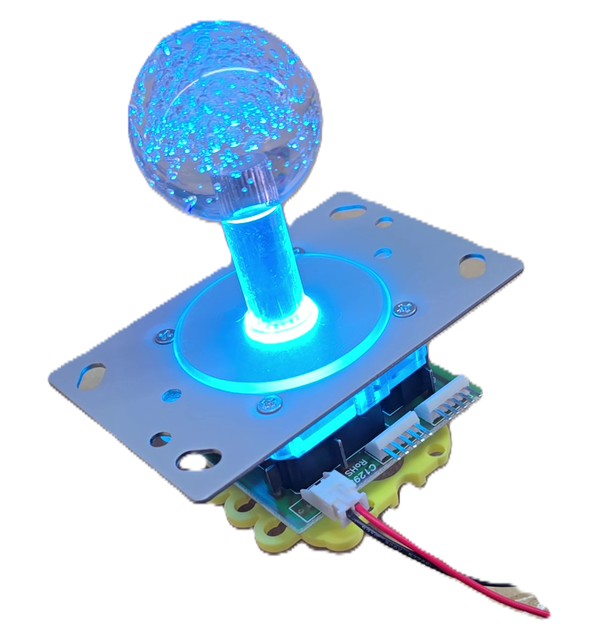 Jyuee Ang JS-EPC Wired RGB LED Optical Arcade Joystick Coin Operated Amusement Game Machine for Others Made in Taiwan