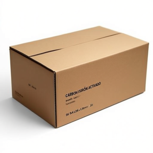 Automatic Single-Wall Corrugated Brown Paper <b>Box</b> SK C4 Q.1.3B Bottom Dimensions 345x256x130mm Pack Size 20 - Product Image 2