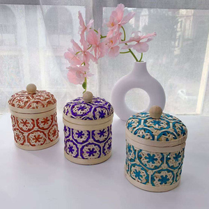 Bon prix sac de bonbons de poche Ramadan panier en bambou pour cadeaux boîte à thé faite à la main pour le Ramadan Eid 2026 fabriqué au Vietnam - Product Image 6