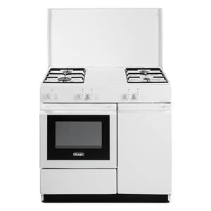 Cocina de Gas de 4 Quemadores con Horno Blanco SGW 854NM, 86x50x85cm - Product Image 1