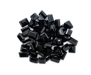 Piedra preciosa de turmalina negra Natural certificada por IGI, 8*10mm, corte Octágono facetado, piedra suelta de alta calidad para hacer anillos de joyería - Product Image 2