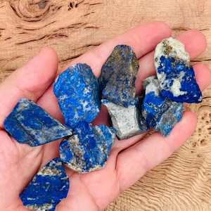 Cristal de lapislázuli en bruto natural, piedra preciosa rugosa suelta sin tratar, tamaño personalizado para la fabricación de joyas - Product Image 6