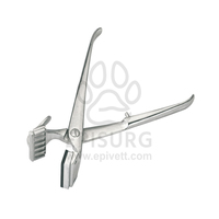 Pince à tatouer réutilisable Episurg, instruments vétérinaires, machine d'identification pour porcs, chèvres, bétail, chiffres A-Z 0-9, haute performance