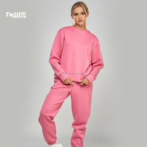 Conjunto Deportivo Casual de Dos Piezas para Mujer 2026, Sudadera de Manga Larga y Pantalones Deportivos, Diseño Sólido, Abrigo de Invierno para Deportes al Aire Libre - Product Image 1