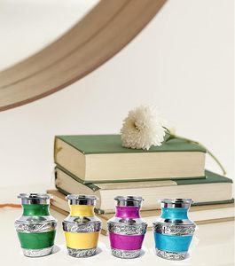 Hot Selling High Quality Ready to Dispatch Aluminium Cremation Keepsakes <b>for</b> Human <b>Ashes</b> Metal Keepsake <b>Urns</b> <b>for</b> <b>Ashes</b> <b>Mini</b> <b>Urn</b> - Product Image 3