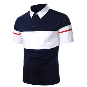 Polo pour hommes avec impression personnalisée vierge, logo OEM brodé, uni, haute qualité, 100% coton, manches courtes, décontracté, solide PK - Product Image 5