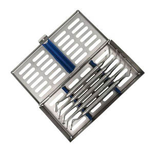 Instrumento quirúrgico de implante óseo médico, elevador de seno Dental, juego de 5 piezas, puntos de soldadura con mango sólido, acero inoxidable, doble extremo - Product Image 6