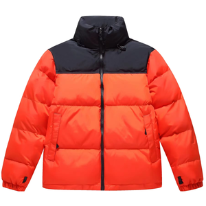 แจ็กเก็ตขนเป็ดสำหรับผู้ชาย, แจ็กเก็ตสวมใส่กลางแจ้งสีทึบปิดซิป - Product Image 5